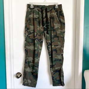 Sanctuary Camo Drawstring Pants S